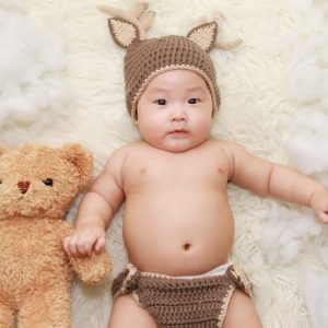 bébé en couche lavable