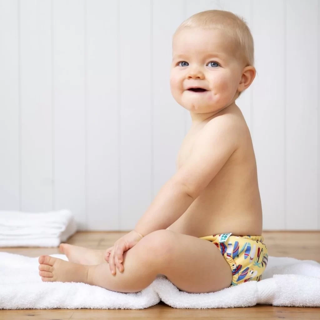 bébé souriant